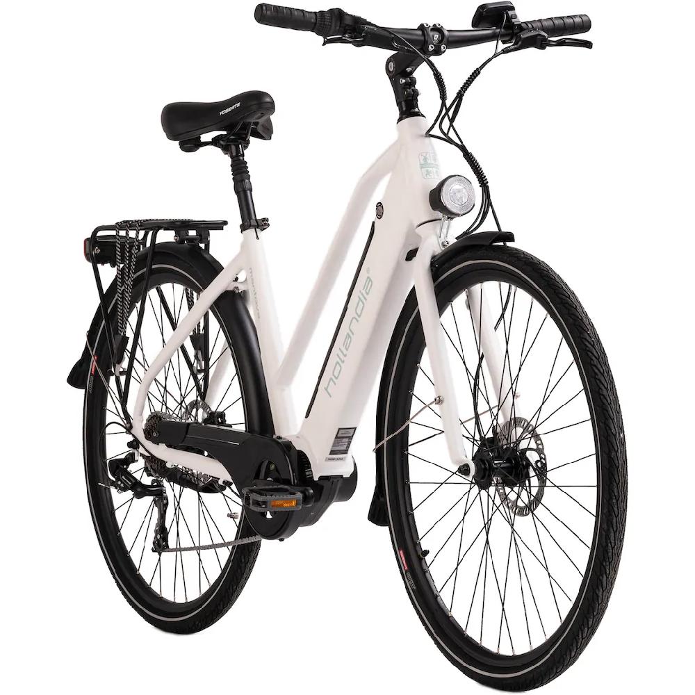 Hollandia E-Bike »Mantova« 7 Gang Shimano Tourney Mittelmotor 250 W Pedelec Elektrofahrrad für Damen u. Herren Urbanbike auf Rechnung online bestellen Begrenzte Freigabe