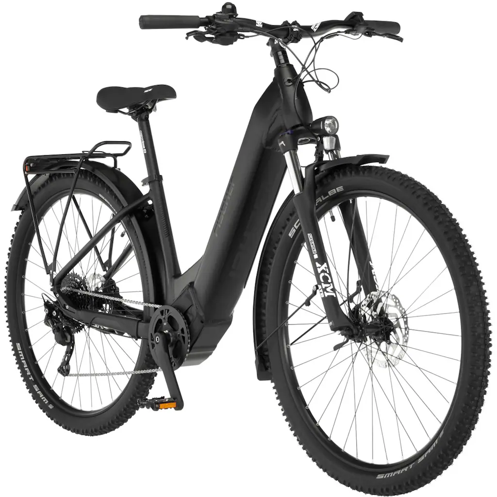 FISCHER Fahrrad E-Bike »TERRA 8.0i 43« 10 Gang Shimano Deore Mittelmotor 250 W (mit Fahrradschloss) Pedelec Elektrofahrrad für Damen u. Herren ATP auf Rechnung bestellen Neueste Stile