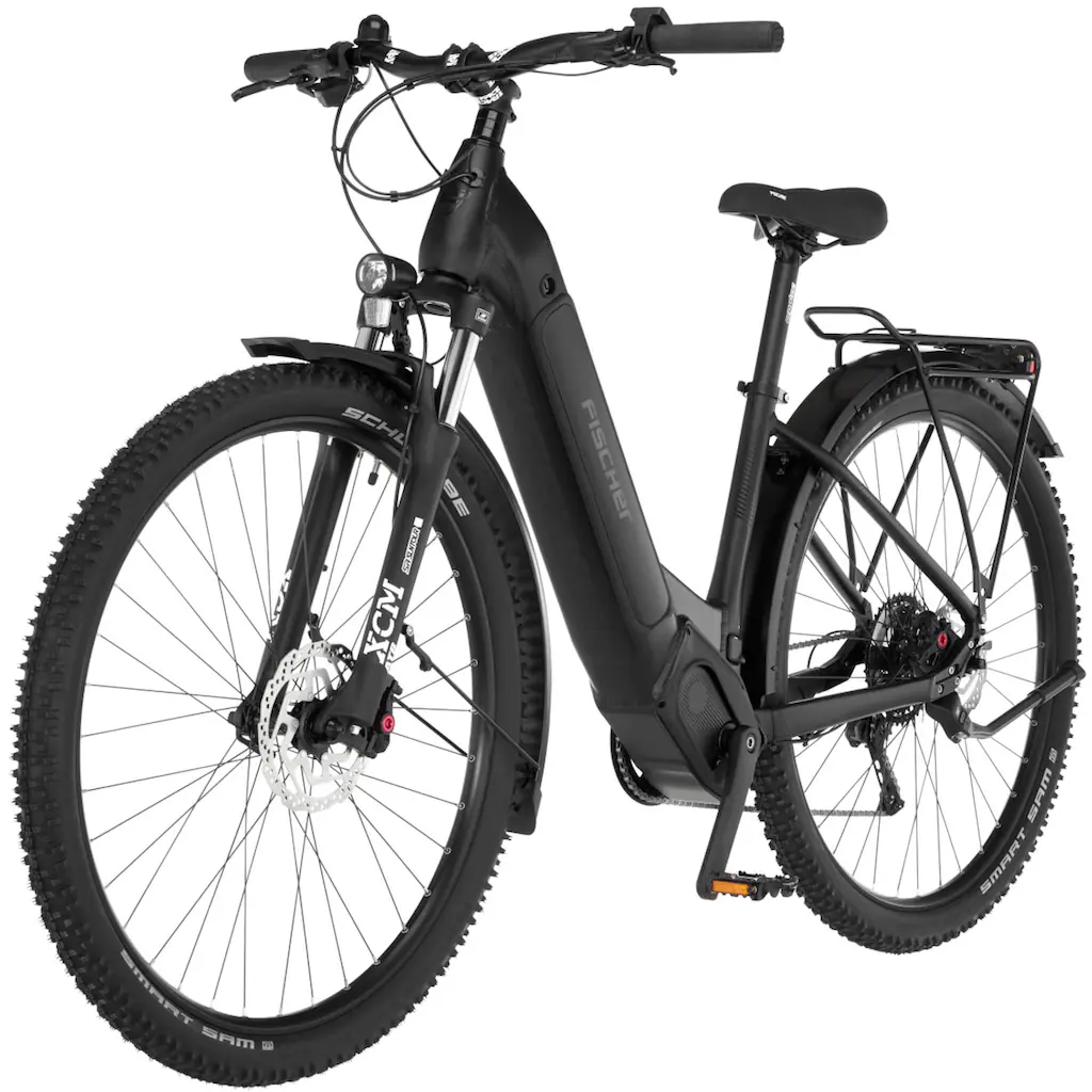 FISCHER Fahrrad E-Bike »TERRA 8.0i 43« 10 Gang Shimano Deore Mittelmotor 250 W (mit Fahrradschloss) Pedelec Elektrofahrrad für Damen u. Herren ATP auf Rechnung bestellen Neueste Stile