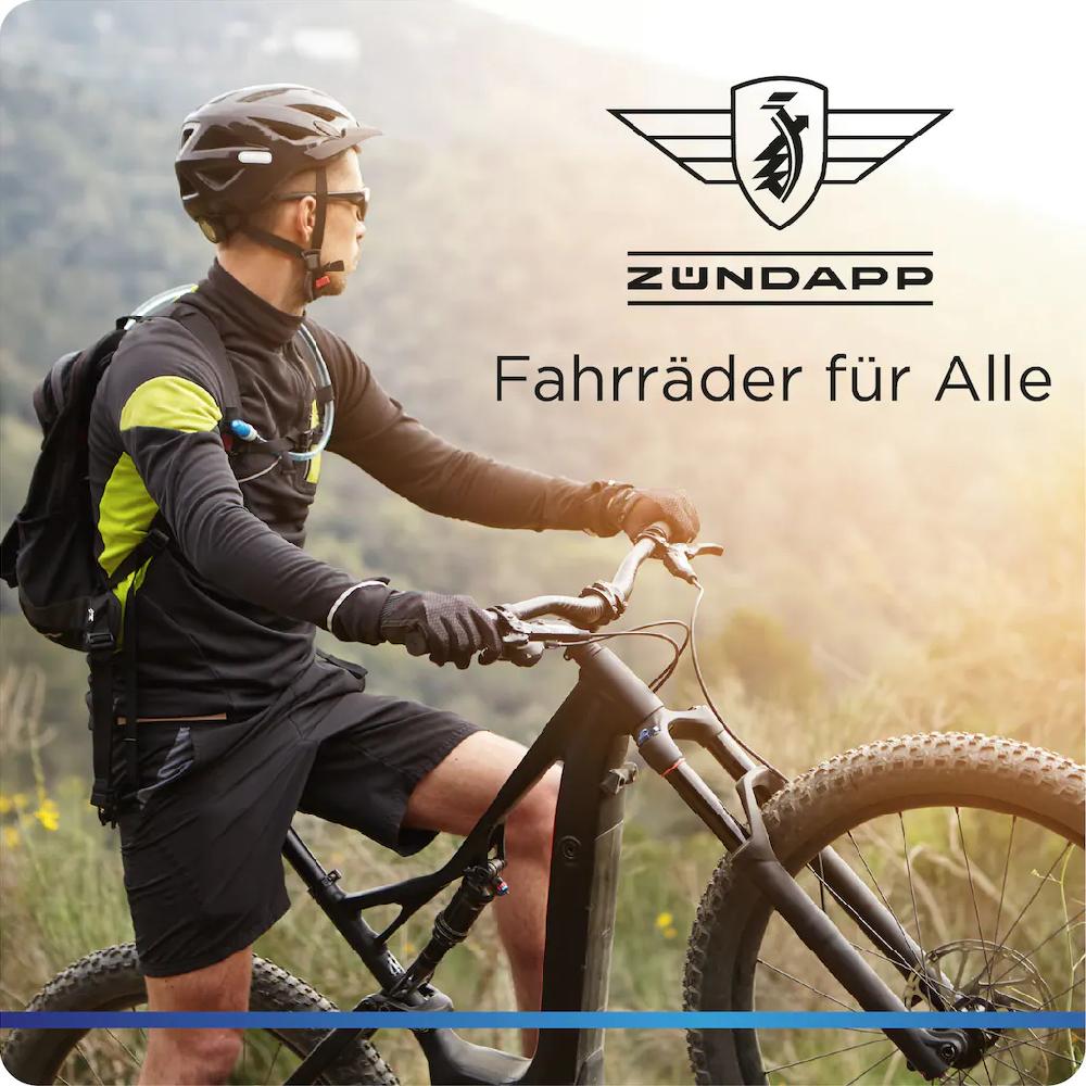 Zündapp E-Bike »Z240« 9 Gang Shimano Alivio RD-M3100 SGS Mittelmotor 250 W E Bike Mountainbike 24 Zoll Elektro Bike 130-145 cm Jugendliche ab 8 auf Rechnung bestellen Bis zu 65% Rabatt