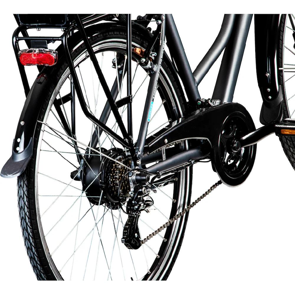 Zündapp E-Bike »Green 7.7 Damen« 21 Gang Shimano Altus RD-M310 Heckmotor 250 W Pedelec Elektrofahrrad für Damen Trekkingrad Nur für heute