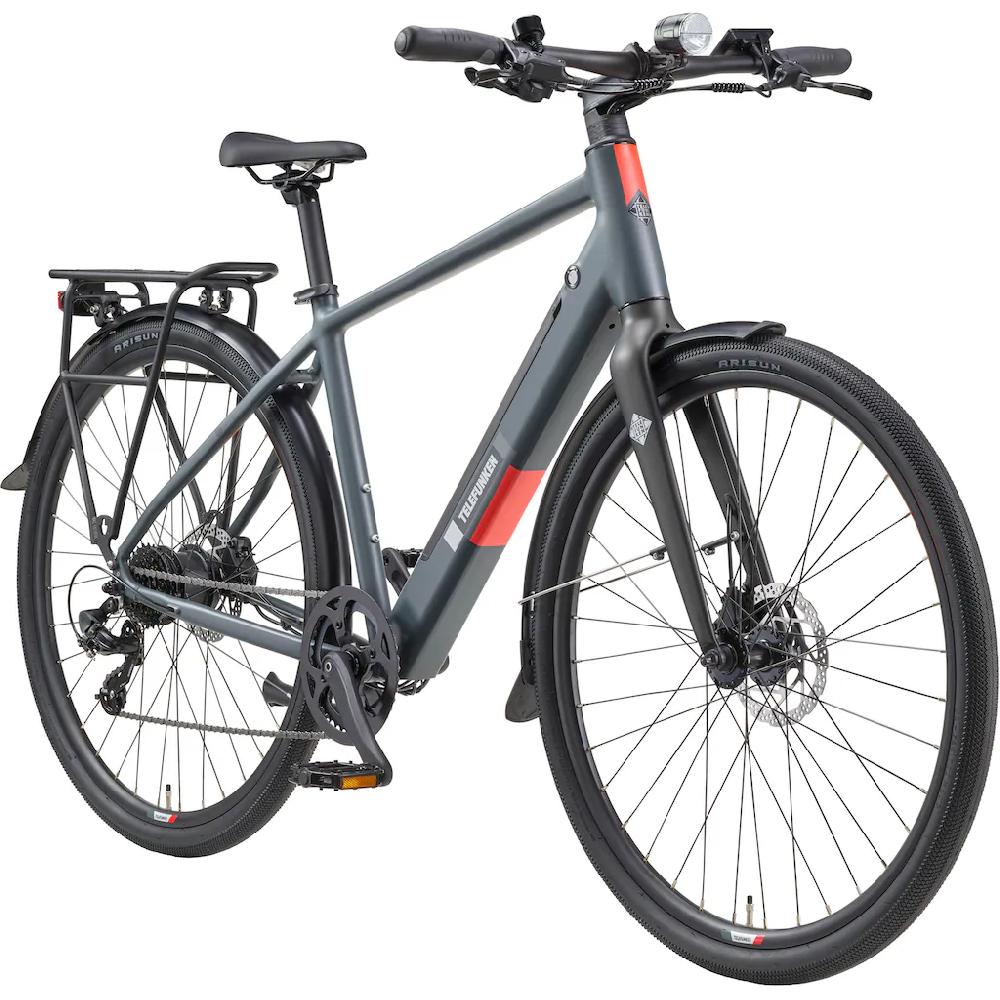 Telefunken E-Bike »UH210 Herren« 7 Gang Shimano Heckmotor 250 W (28 Zoll Straßenzulassung Drehmomentsensor) Pedelec Elektrofahrrad für Herren Urbanbike Cityrad auf Rechnung kaufen Vierteljährliche Förderung
