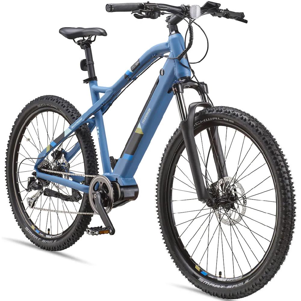 Telefunken E-Bike »Aufsteiger M925« 8 Gang Shimano Acera Mittelmotor 250 W Pedelec Elektrofahrrad für Damen u. Herren MTB Mountainbike Discount Store für neue Produkte