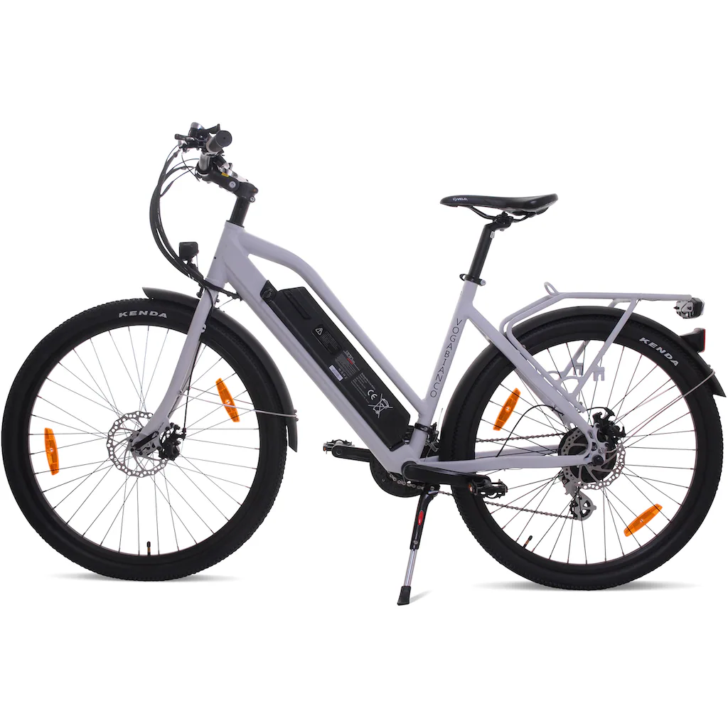 LLobe E-Bike »Voga Bianco« 21 Gang Shimano Heckmotor 250 W Pedelec Elektrofahrrad für Damen u. Herren Riesige Rabatte