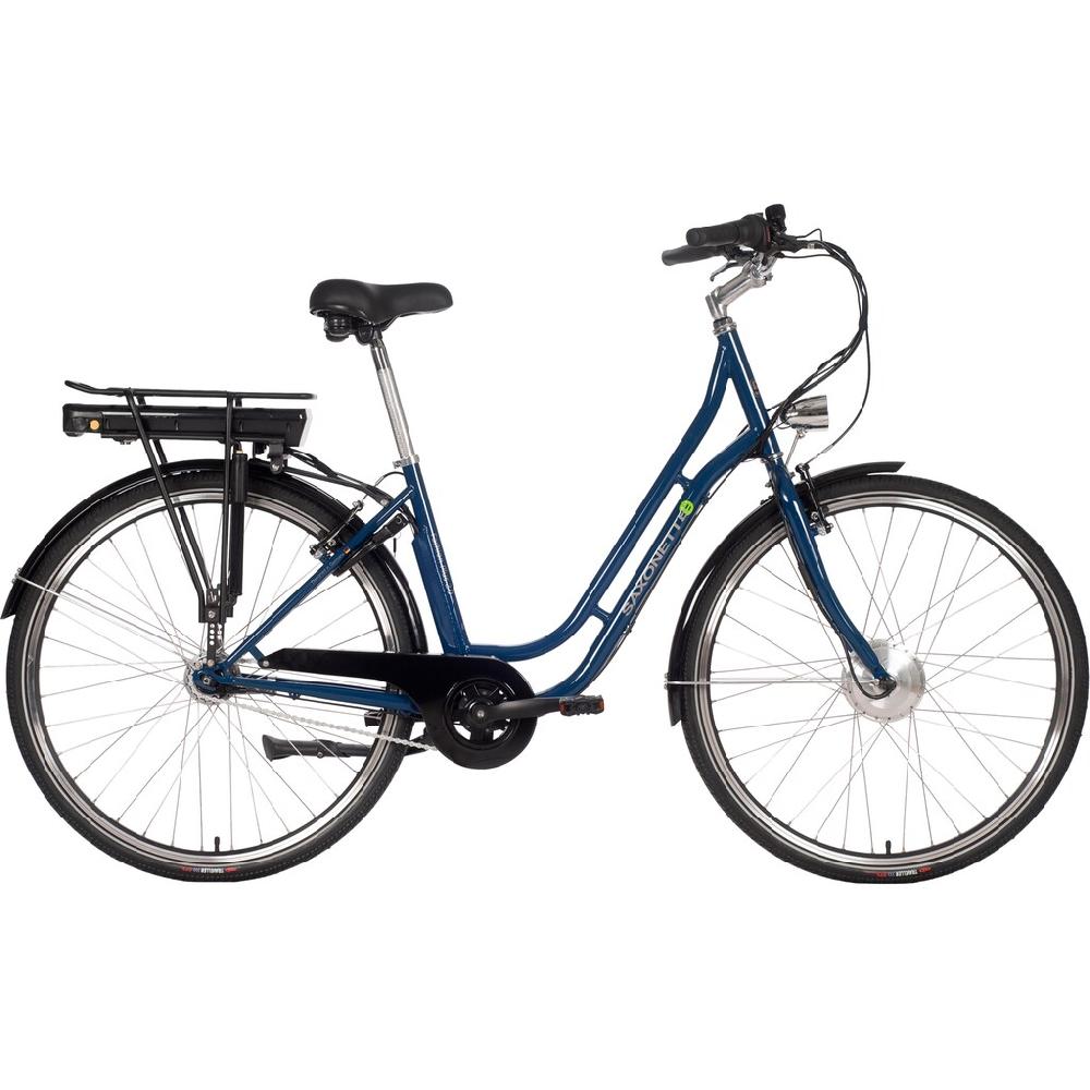 SAXONETTE E-Bike »Fashion Plus 2.0« 7 Gang Shimano Frontmotor 250 W Pedelec Elektrofahrrad für Damen u. Herren Cityrad 50% Rabatt mit kostenlosem Versand