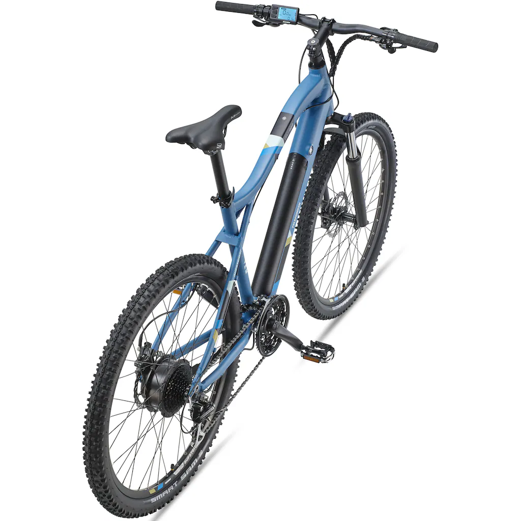 Telefunken E-Bike »Aufsteiger M922« 24 Gang Shimano Acera Heckmotor 250 W Pedelec Elektrofahrrad für Damen u. Herren MTB Mountainbike Kostenloser Versand international