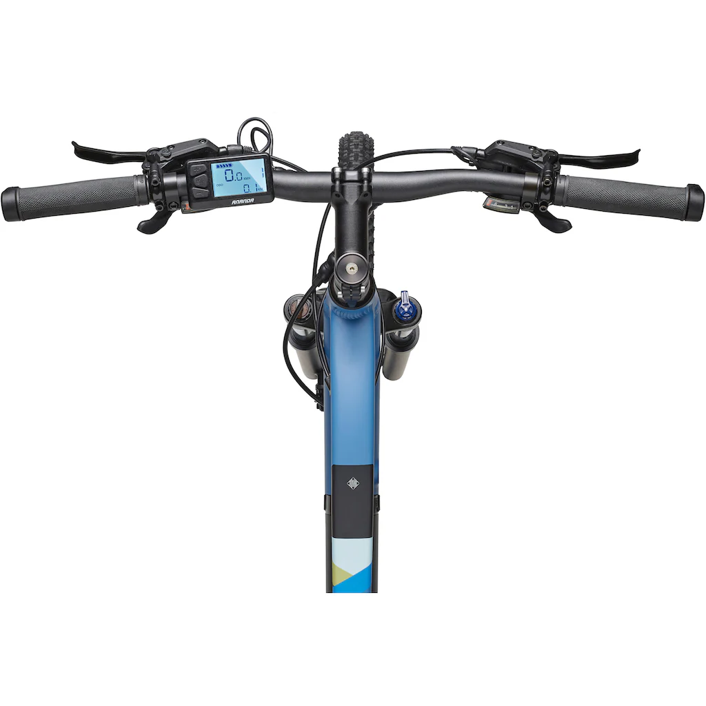 Telefunken E-Bike »Aufsteiger M922« 24 Gang Shimano Acera Heckmotor 250 W Pedelec Elektrofahrrad für Damen u. Herren MTB Mountainbike Kostenloser Versand international