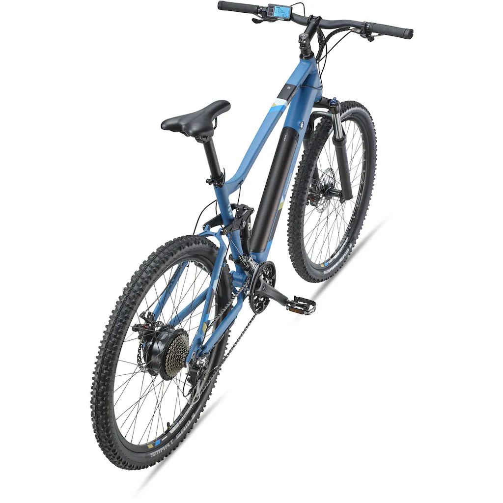 Telefunken E-Bike »Aufsteiger M935« 24 Gang Shimano Acera Heckmotor 250 W Pedelec Elektrofahrrad für Damen u. Herren MTB Mountainbike auf Raten Speichern exportieren