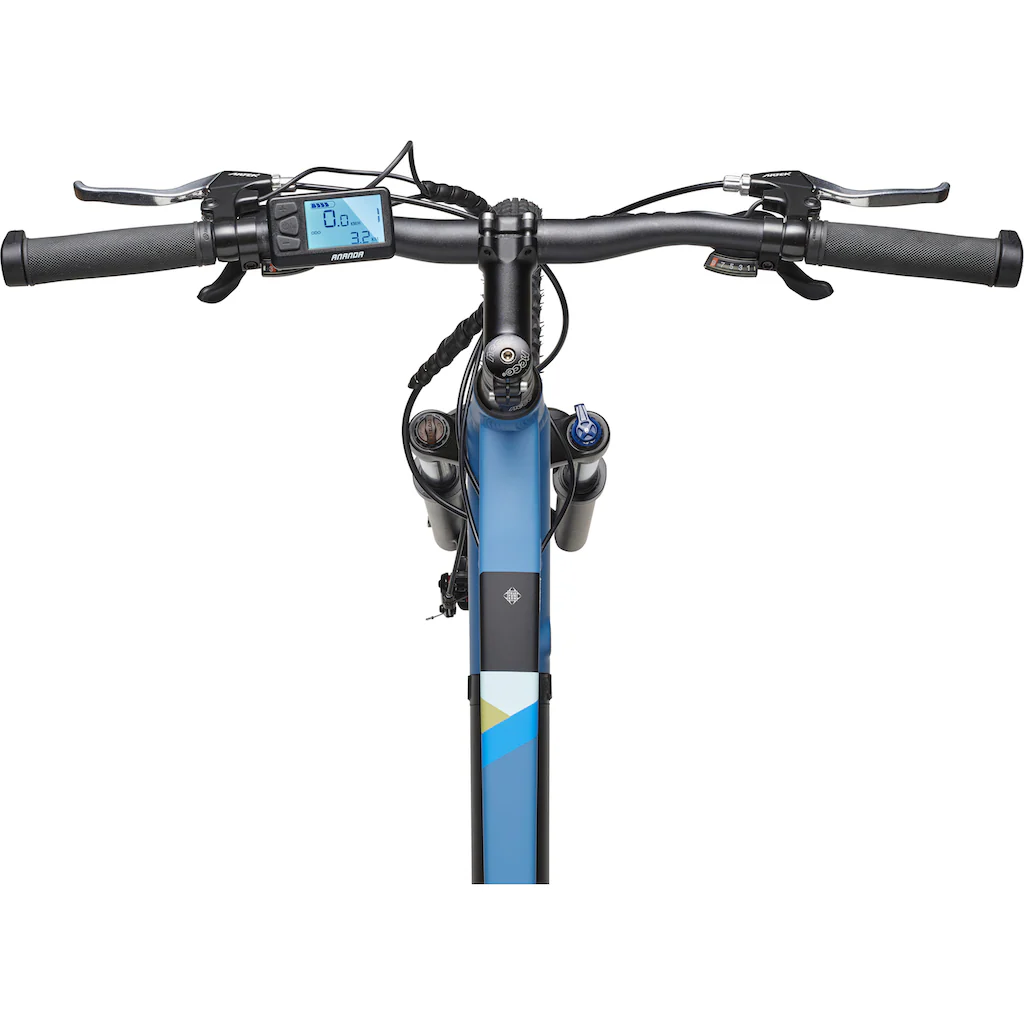 Telefunken E-Bike »Aufsteiger M935« 24 Gang Shimano Acera Heckmotor 250 W Pedelec Elektrofahrrad für Damen u. Herren MTB Mountainbike auf Raten Speichern exportieren