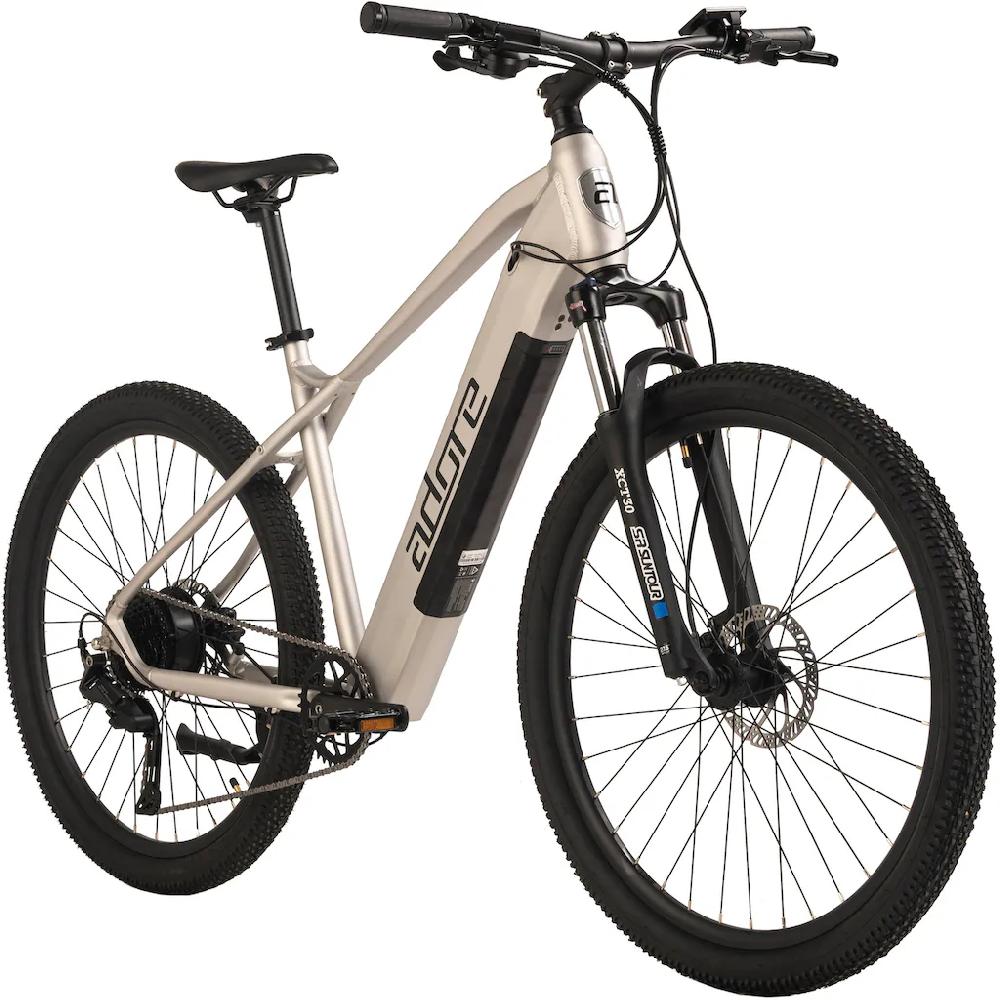 Adore E-Bike »GV-650« 9 Gang Shimano Cues Heckmotor 250 W Pedelec Elektrofahrrad für Damen u. Herren MTB Mountainbike auf Raten Im Verkauf