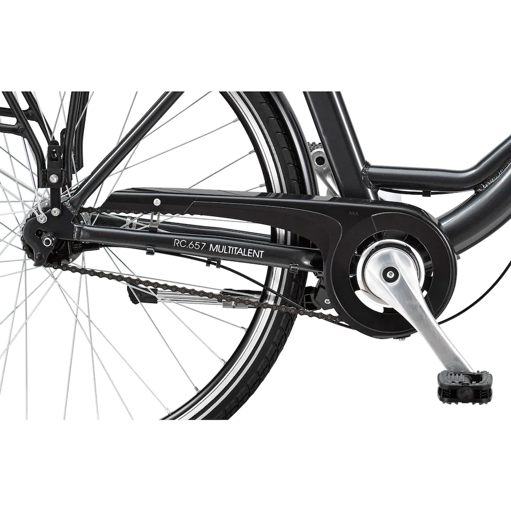 Telefunken E-Bike »Multitalent RC657« 7 Gang Shimano Nexus Frontmotor 250 W Pedelec Elektrofahrrad für Damen u. Herren Cityrad auf Rechnung zollfrei