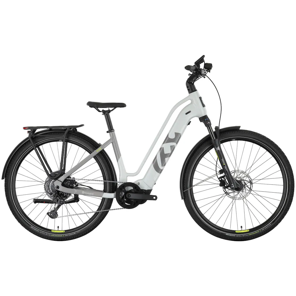 Husqvarna E-BICYCLES E-Bike »E-Trekkingbike Grand Pather 4« 11 Gang Tektro RD-M550 Mittelmotor 250 W (tiefer Einstieg 28" Yamaha Motor Scheibenbremsen Straßenzulassung) Pedelec Elektrofahrrad für Herren Trekkingrad auf Rechn Angebote