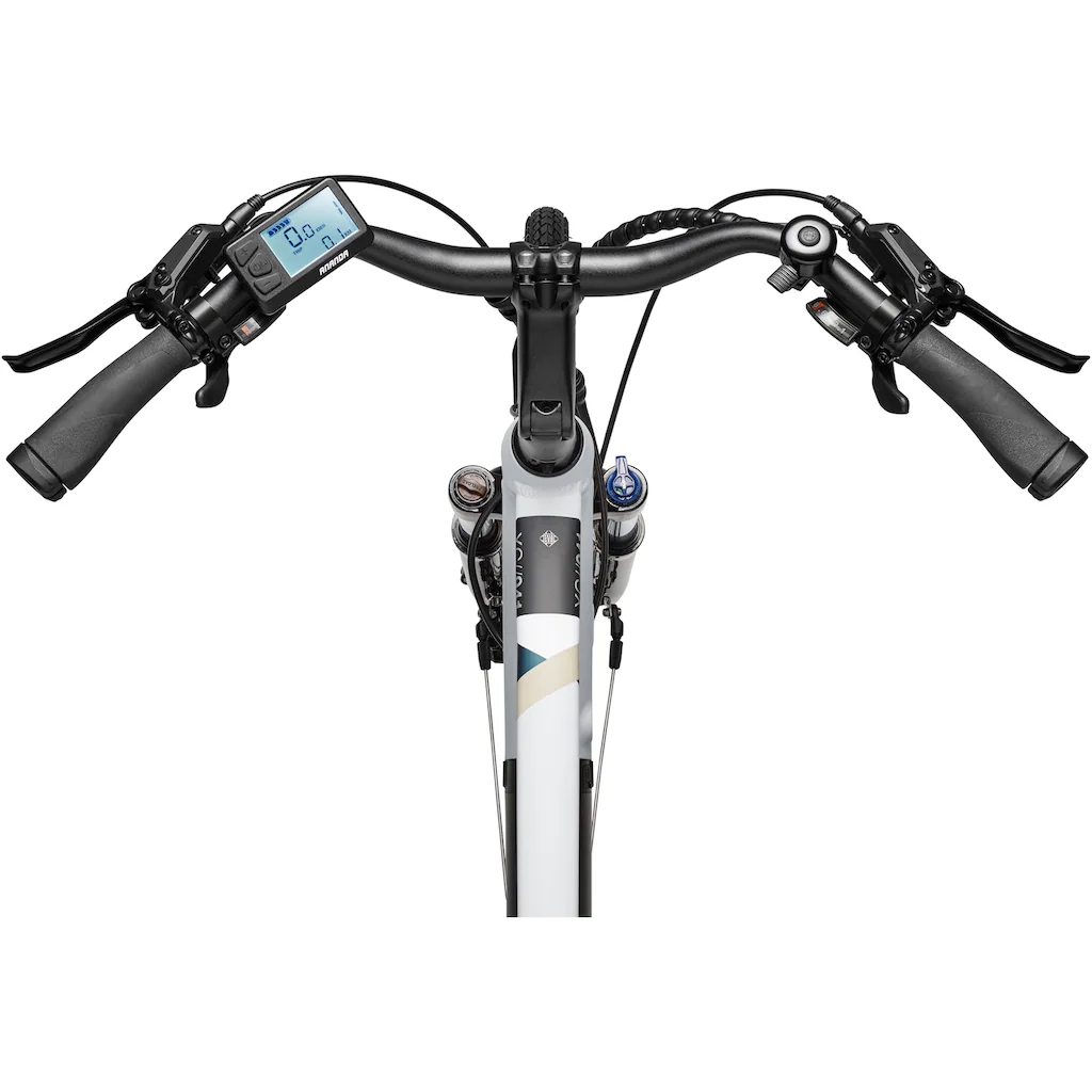 Telefunken E-Bike »Expedition XC941« 24 Gang Shimano Acera Heckmotor 250 W (ca. 100 km Reichweite-hydraulische Scheibenbremsen-Straßenzulassung) Trekking Elektrofahrrad Herren 28 Zoll 36 V 417 6 Wh Akku Pedelec im Angebot