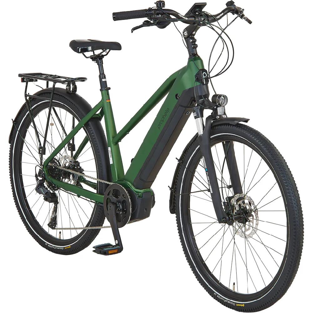 Prophete E-Bike »Entdecker 4.9« 10 Gang Shimano Cues Mittelmotor 250 W Pedelec Elektrofahrrad für Damen auf Raten Limitierter Zeitrabatt