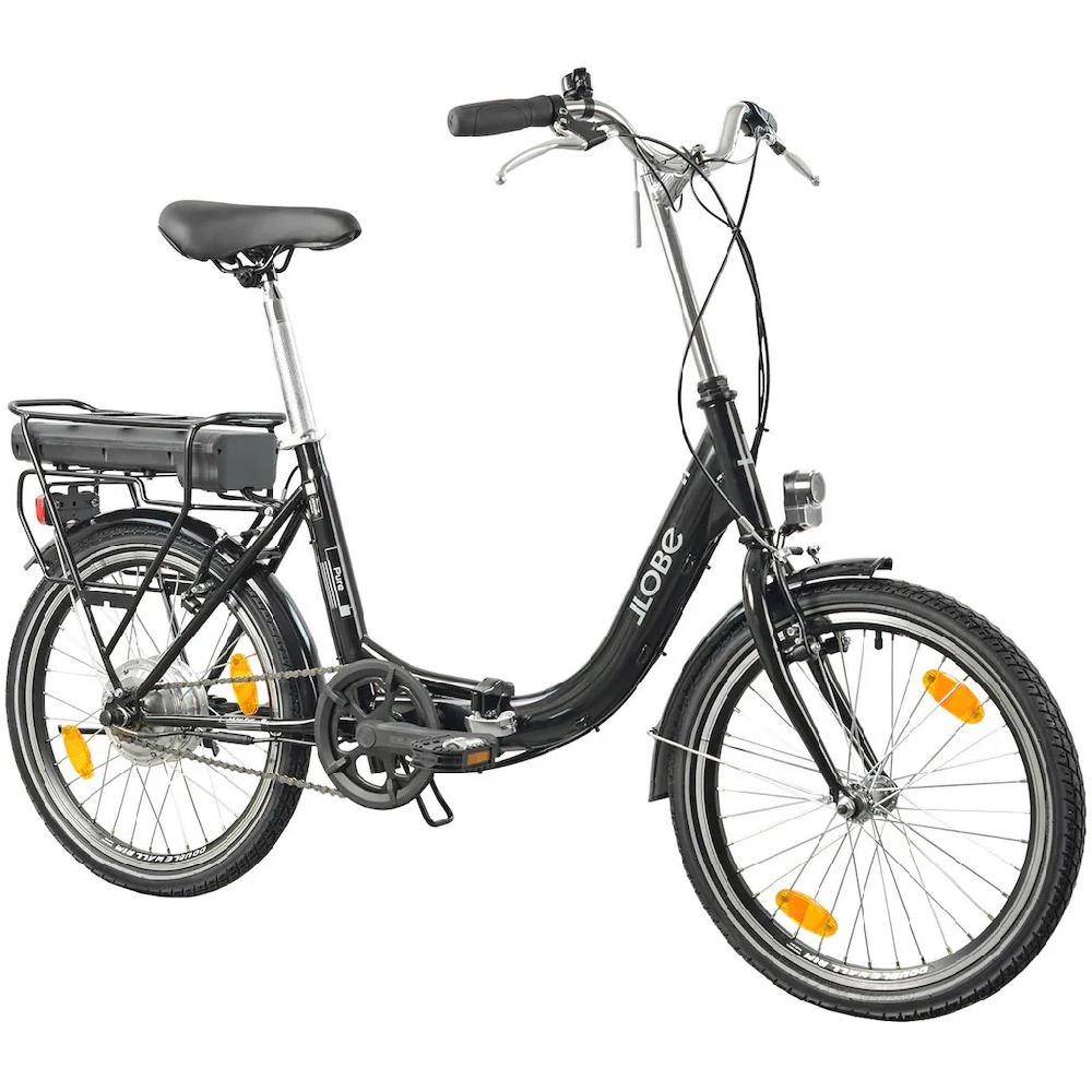 LLobe E-Bike »Elektro Faltrad 20" Pure schwarz« Heckmotor 250 W Saisonschlussverkauf