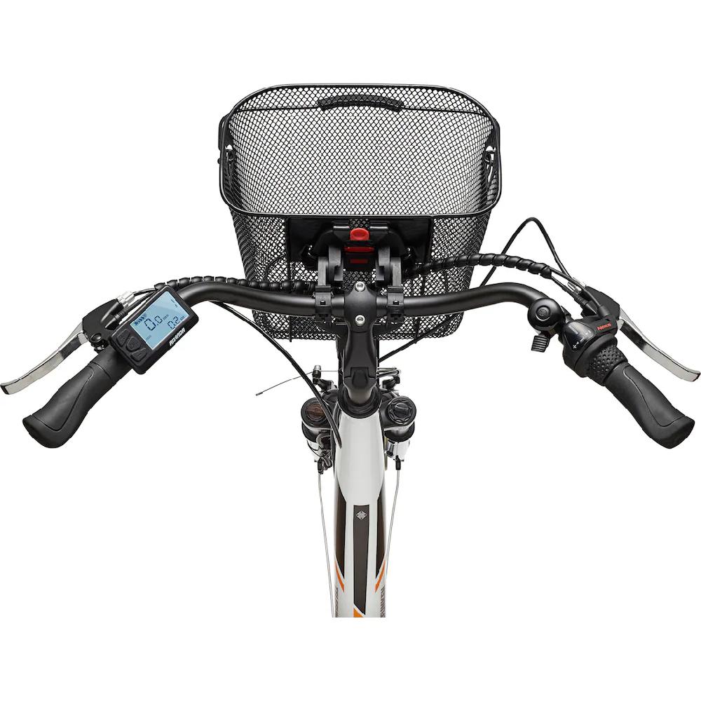 Telefunken E-Bike »Multitalent RC830« 3 Gang Shimano Nexus Frontmotor 250 W Pedelec Elektrofahrrad für Damen u. Herren Cityrad auf Rechnung kaufen Lagerräumung