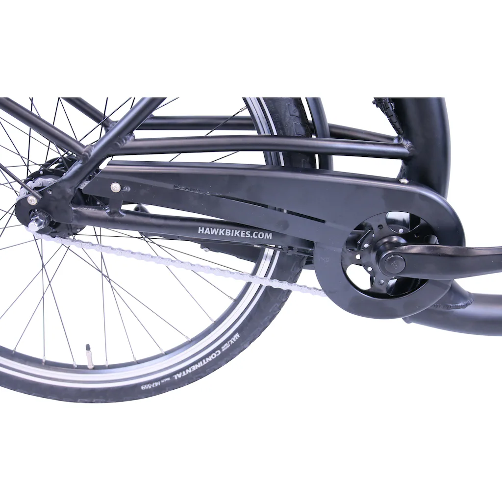 HAWK Bikes E-Bike »eCity Comfort« 7 Gang Shimano Nexus 7-Gang Frontmotor 250 W Pedelec Elektrofahrrad für Damen u. Herren Cityrad Top Angebot