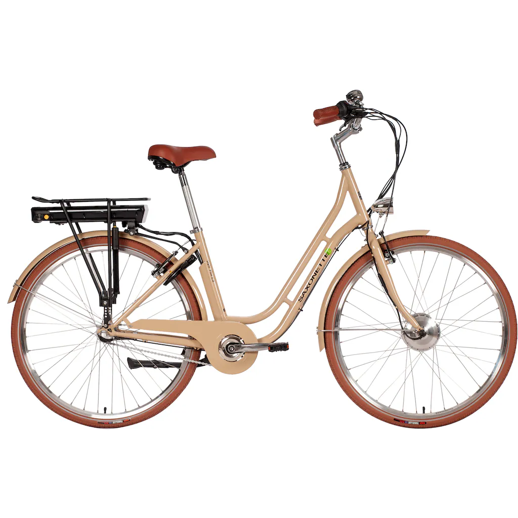 SAXONETTE E-Bike »Style Plus 2.0« 3 Gang Shimano Frontmotor 250 W Pedelec Elektrofahrrad für Damen u. Herren Cityrad auf Rechnung Bestseller