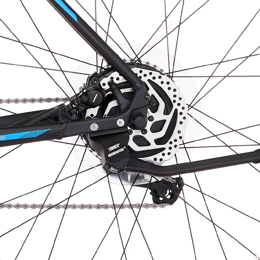 FISCHER Fahrrad E-Bike »MONTIS EM 1724.1 627« 10 Gang Shimano Deore Heckmotor 250 W (mit Schloss) Pedelec Elektrofahrrad für Damen u. Herren MTB Mountainbike auf Rechnung online bestellen Räumungsverkauf