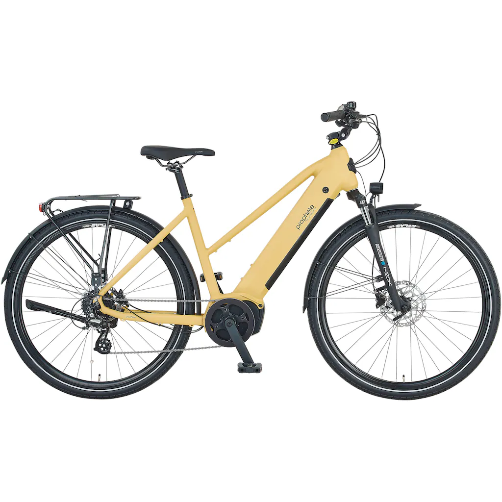 Prophete E-Bike »Entdecker 3.4« 8 Gang Shimano Mittelmotor 250 W Pedelec Elektrofahrrad für Damen Trekkingrad auf Rechnung bestellen Riesige Ersparnisse