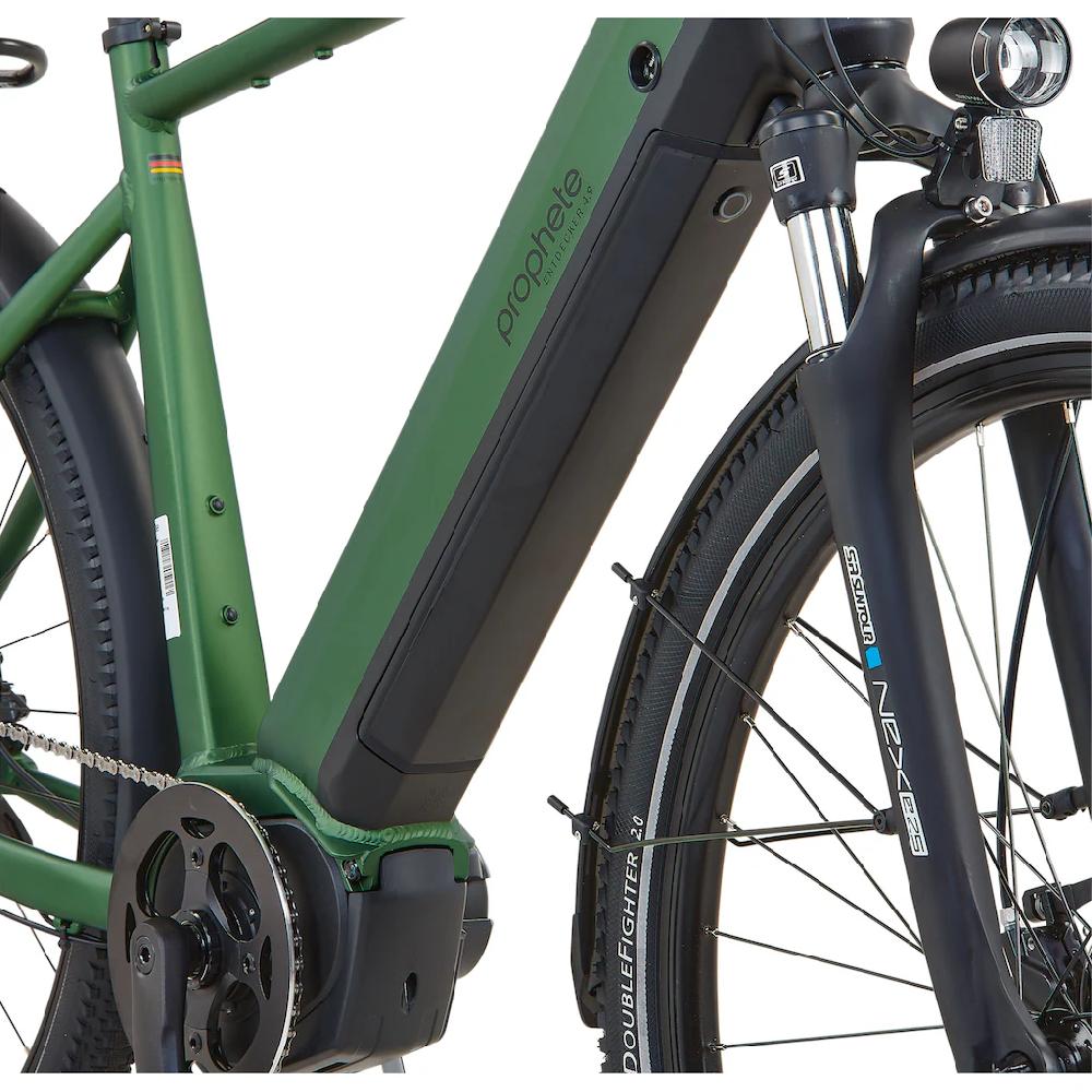 Prophete E-Bike »Entdecker 4.9« 10 Gang Shimano Cues Mittelmotor 250 W Pedelec Elektrofahrrad für Herren auf Rechnung bestellen VIP-Rabatte