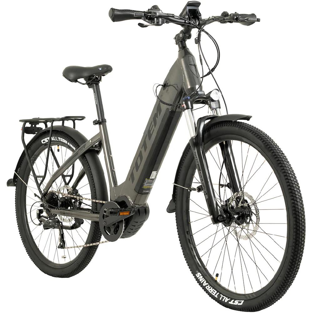 TOTEM E-Bike »DLT-40« 9 Gang Shimano Altus Mittelmotor 250 W Pedelec Elektrofahrrad für Herren auf Rechnung online kaufen Wochenangebot