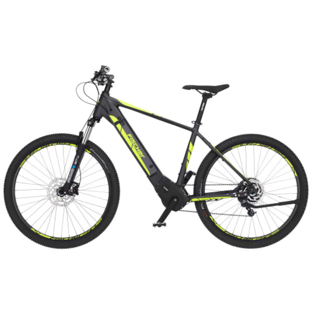 FISCHER Fahrrad E-Bike »MONTIS 5.0i 504« 10 Gang Pedelec Elektrofahrrad für Damen u. Herren MTB Mountainbike Neueste Stile