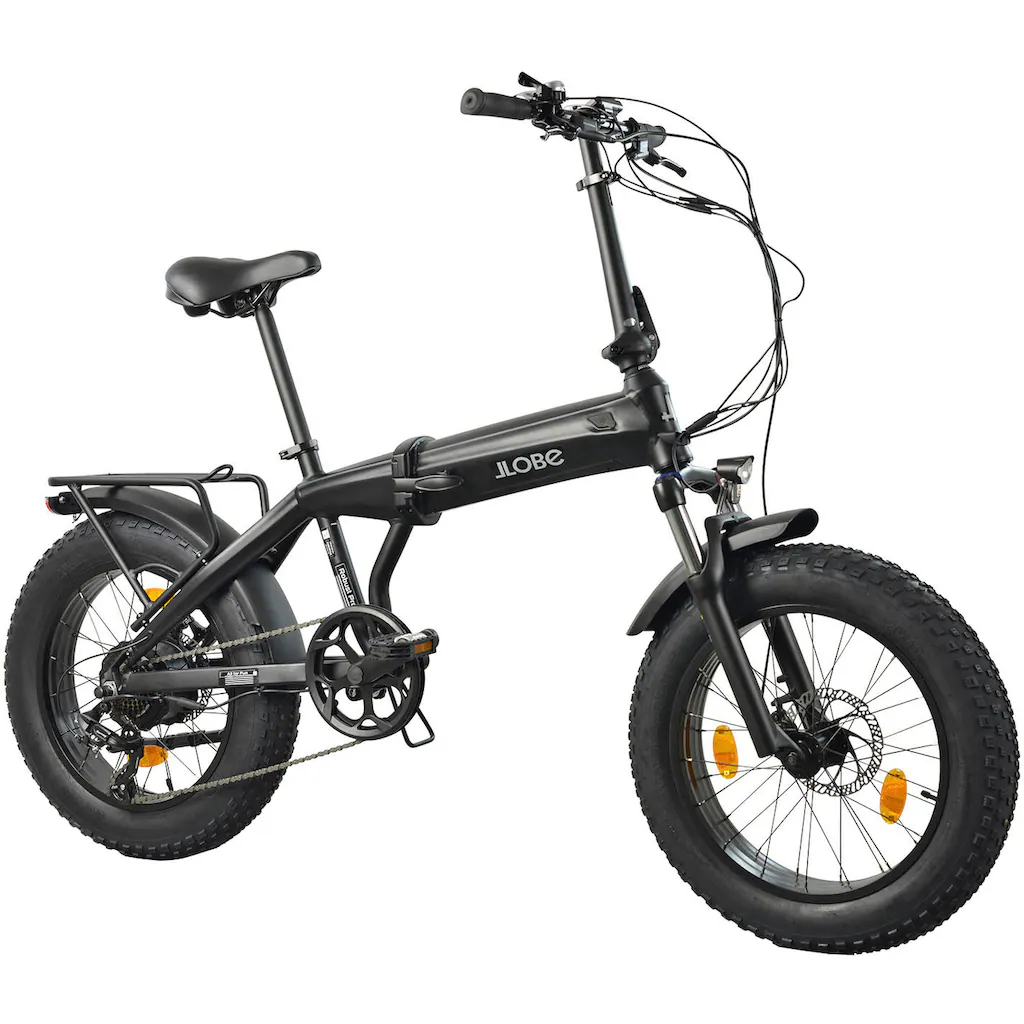 LLobe E-Bike »E-Falt-Fatbike 20" Robust Pro« Shimano Tourney Heckmotor 250 W Bis zu 60% Rabatt