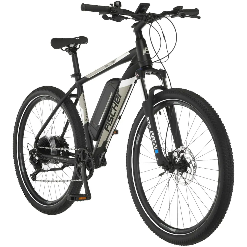 FISCHER Fahrrad E-Bike »MONTIS EM 1726 422« 10 Gang Pedelec Elektrofahrrad für Damen u. Herren MTB Mountainbike auf Rechnung online kaufen Vierteljährliche Förderung