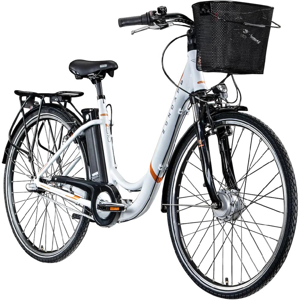 Zündapp E-Bike »Z510« 3 Gang Shimano Nexus SC-3C41 Frontmotor 250 W Pedelec Elektrofahrrad für Damen u. Herren Cityrad auf Rechnung online kaufen Super Rabatt