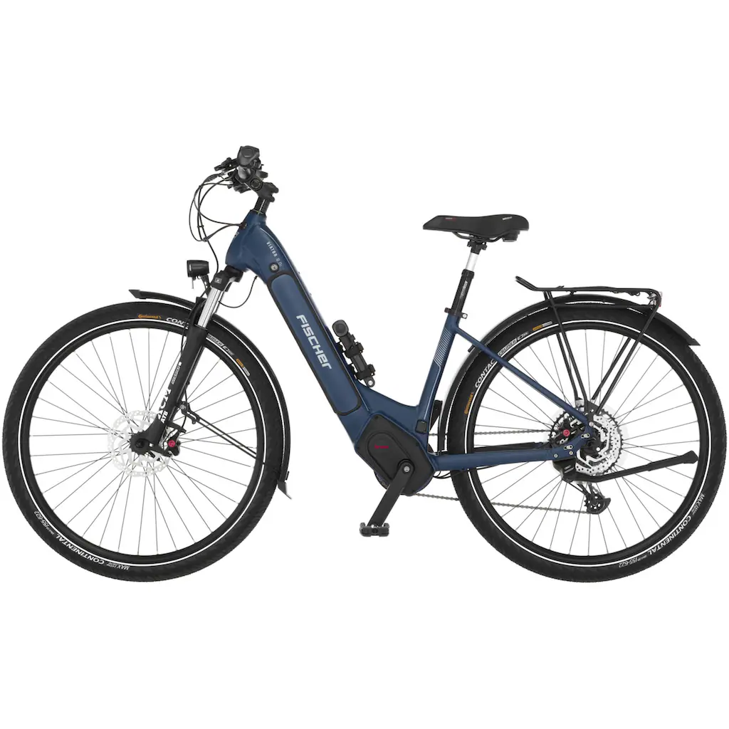 FISCHER Fahrrad E-Bike »VIATOR 8.0i Damen 43« 12 Gang SRAM Eagle SX Mittelmotor 250 W (mit Faltschloss) Pedelec Elektrofahrrad für Damen u. Herren Trekkingrad auf Rechnung Riesige Rabatte