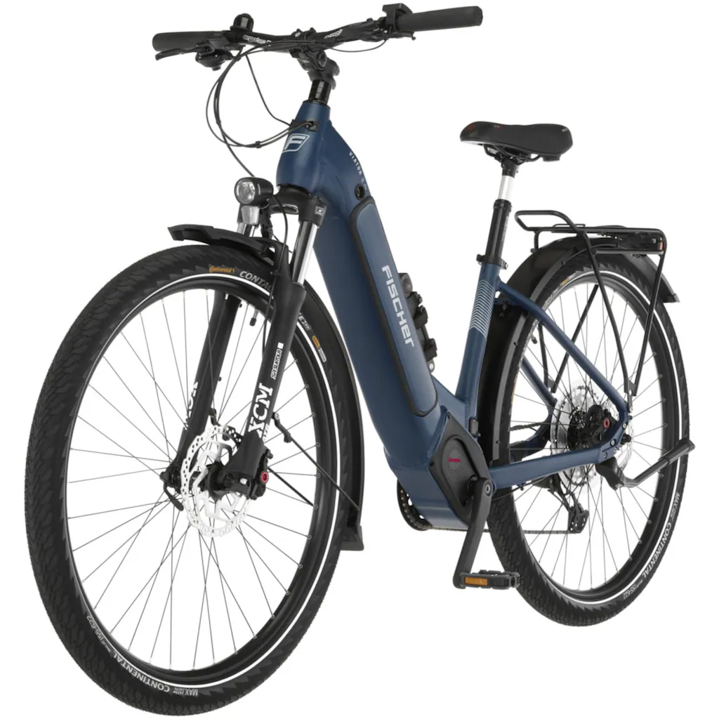 FISCHER Fahrrad E-Bike »VIATOR 8.0i Damen 43« 12 Gang SRAM Eagle SX Mittelmotor 250 W (mit Faltschloss) Pedelec Elektrofahrrad für Damen u. Herren Trekkingrad auf Rechnung Riesige Rabatte