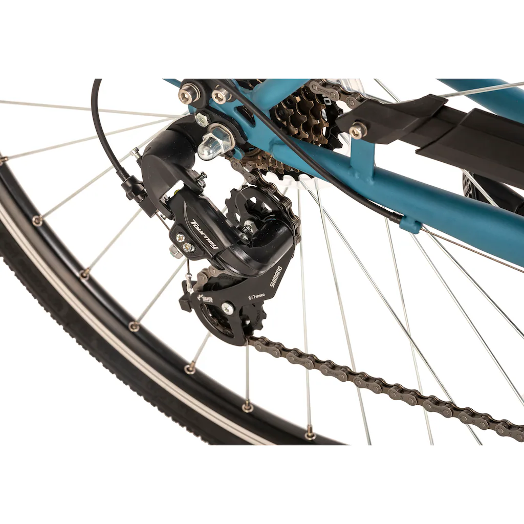 Hollandia E-Bike »Lido« 7 Gang Shimano Tourney Frontmotor 250 W Pedelec Elektrofahrrad für Damen u. Herren Cityrad Kostenloser Versand international