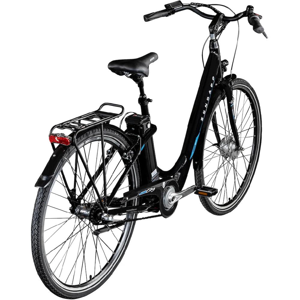 Zündapp E-Bike »Green 2.7« 3 Gang Shimano Nexus Frontmotor 250 W Pedelec Elektrofahrrad für Damen u. Herren Cityrad auf Rechnung bestellen Fabrikladen