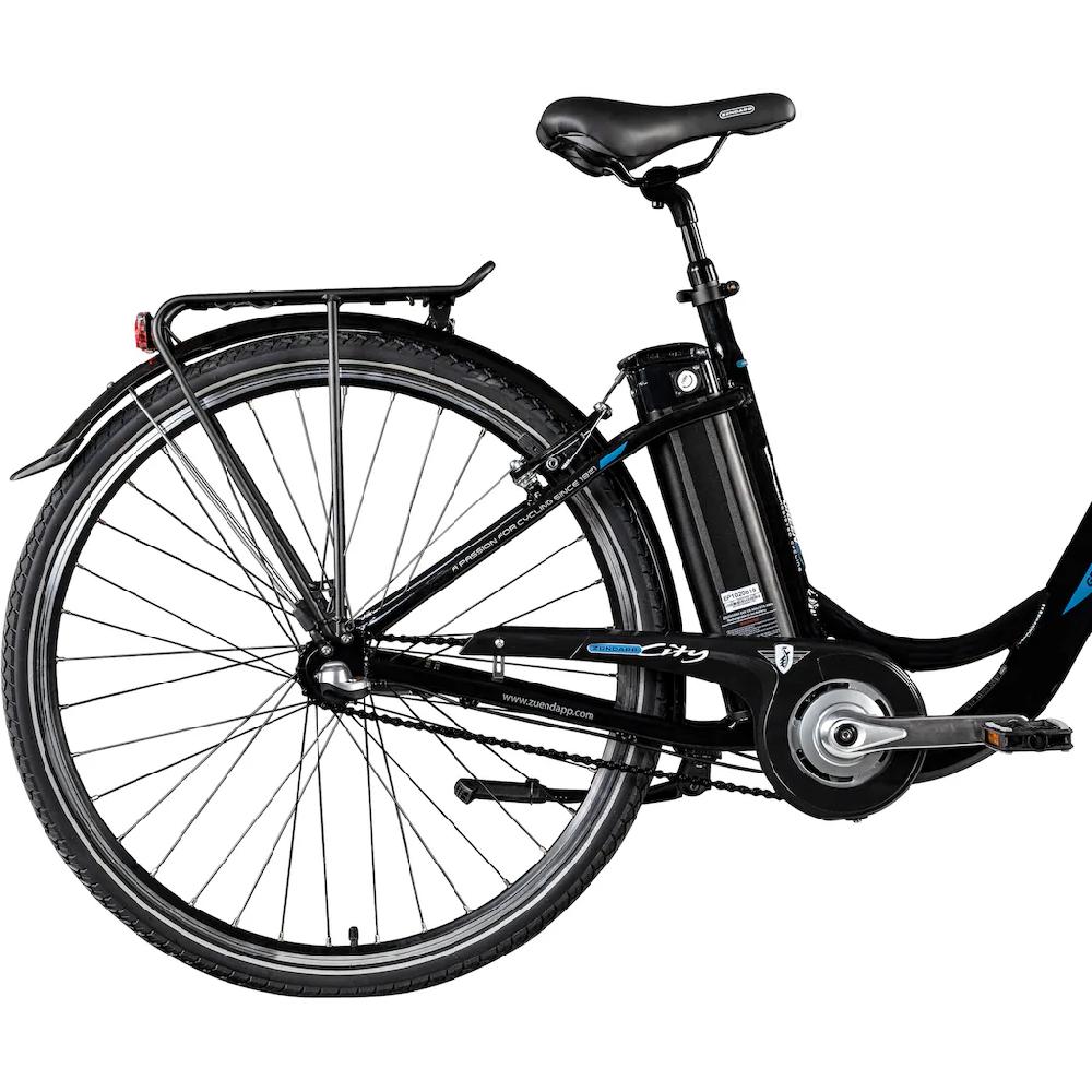 Zündapp E-Bike »Green 2.7« 3 Gang Shimano Nexus Frontmotor 250 W Pedelec Elektrofahrrad für Damen u. Herren Cityrad auf Rechnung bestellen Fabrikladen