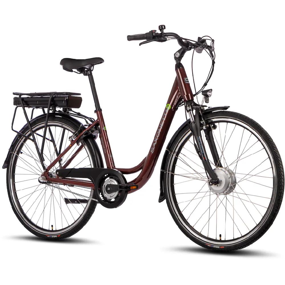 SAXONETTE E-Bike »Advanced Plus« 3 Gang Shimano SHIMANO Nexus Frontmotor 250 W (mit Akku-Ladegerät u. integr. Rahmenschloss) Pedelec Elektrofahrrad für Damen u. Herren Cityrad Begrenzt auf 3 Tage