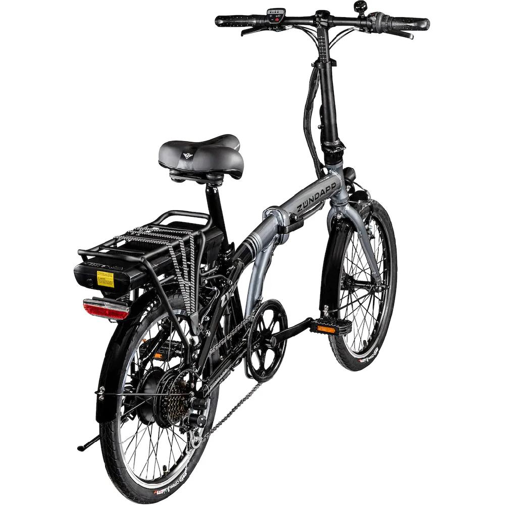 Zündapp E-Bike »Z120« 7 Gang Shimano Tourney Heckmotor 250 W Pedelec Elektrofahrrad für Damen u. Herren Klapprad Im Verkauf