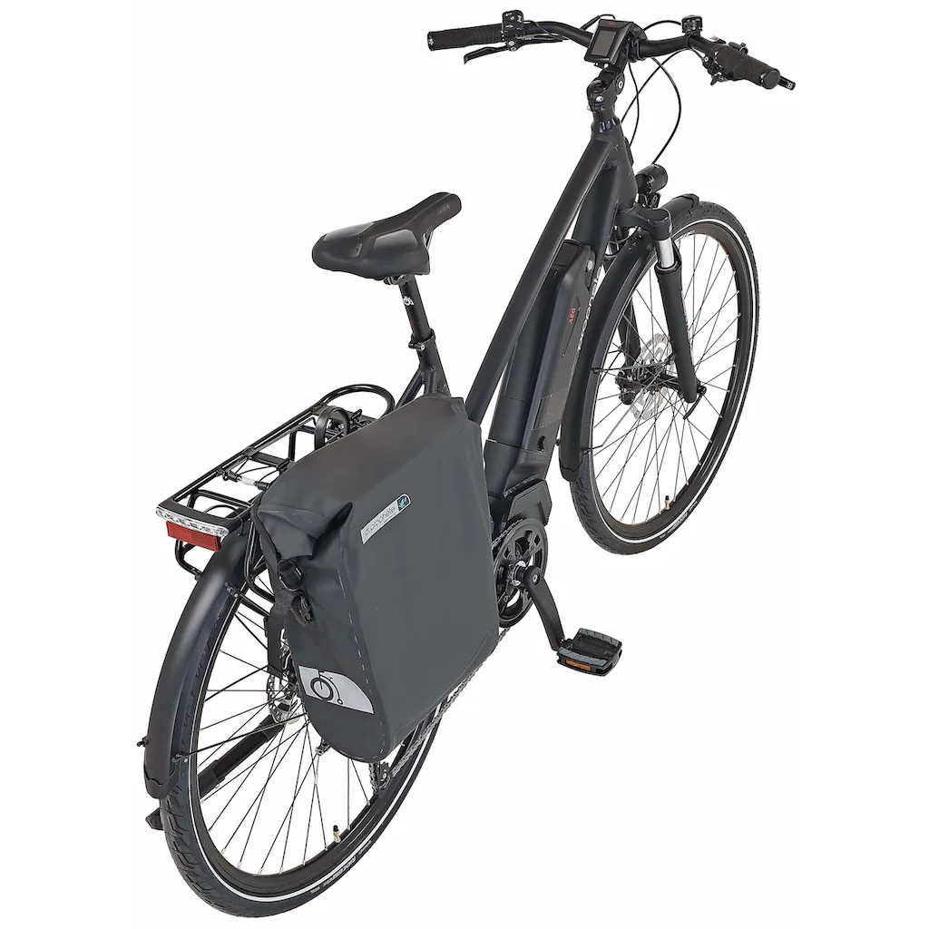 Prophete E-Bike »Entdecker PowerEdition« 10 Gang Shimano Deore Mittelmotor 250 W (mit Seitentasche) Pedelec Elektrofahrrad für Damen u. Herren Trekkingrad 50% Rabatt für begrenzte Zeit