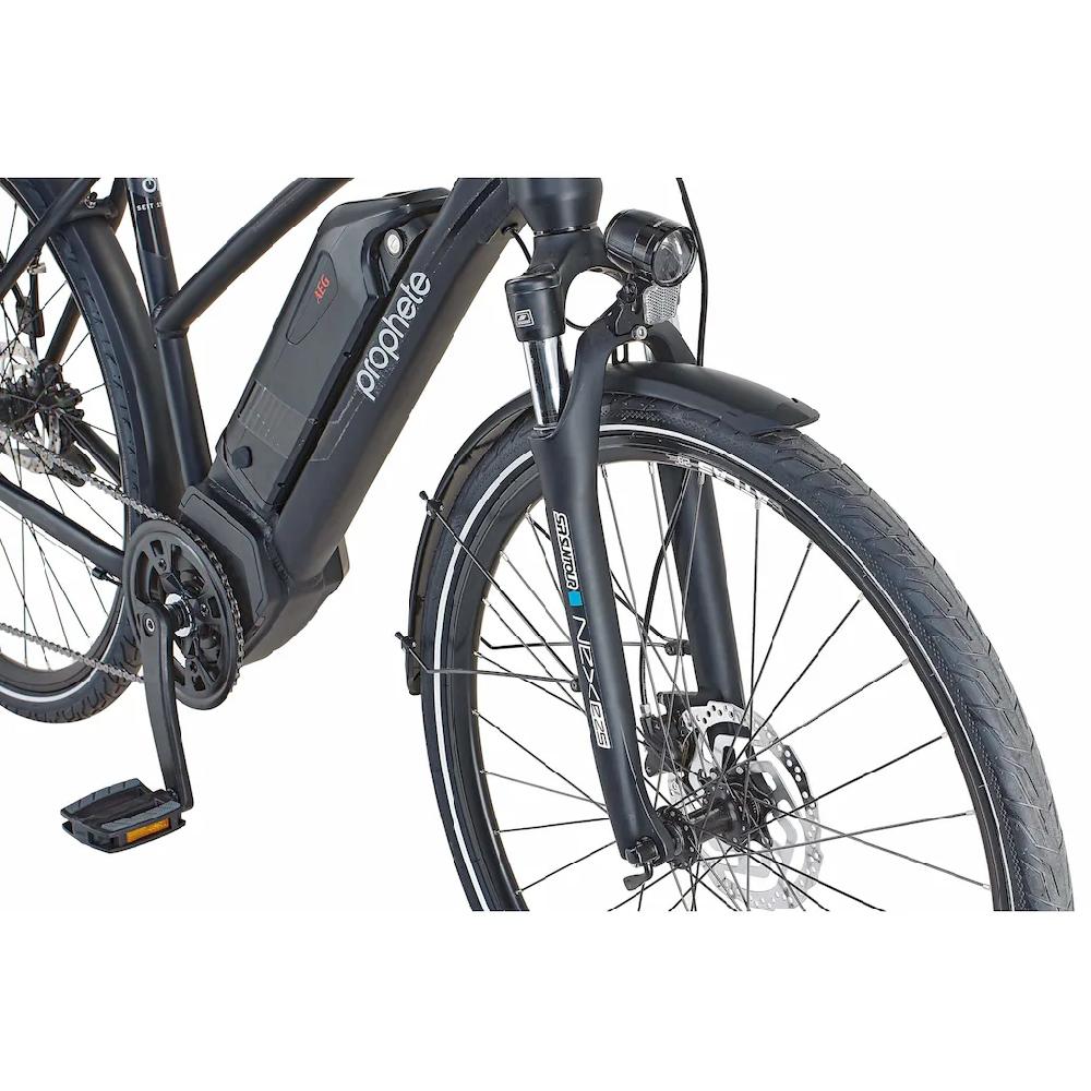 Prophete E-Bike »Entdecker PowerEdition« 10 Gang Shimano Deore Mittelmotor 250 W (mit Seitentasche) Pedelec Elektrofahrrad für Damen u. Herren Trekkingrad 50% Rabatt für begrenzte Zeit