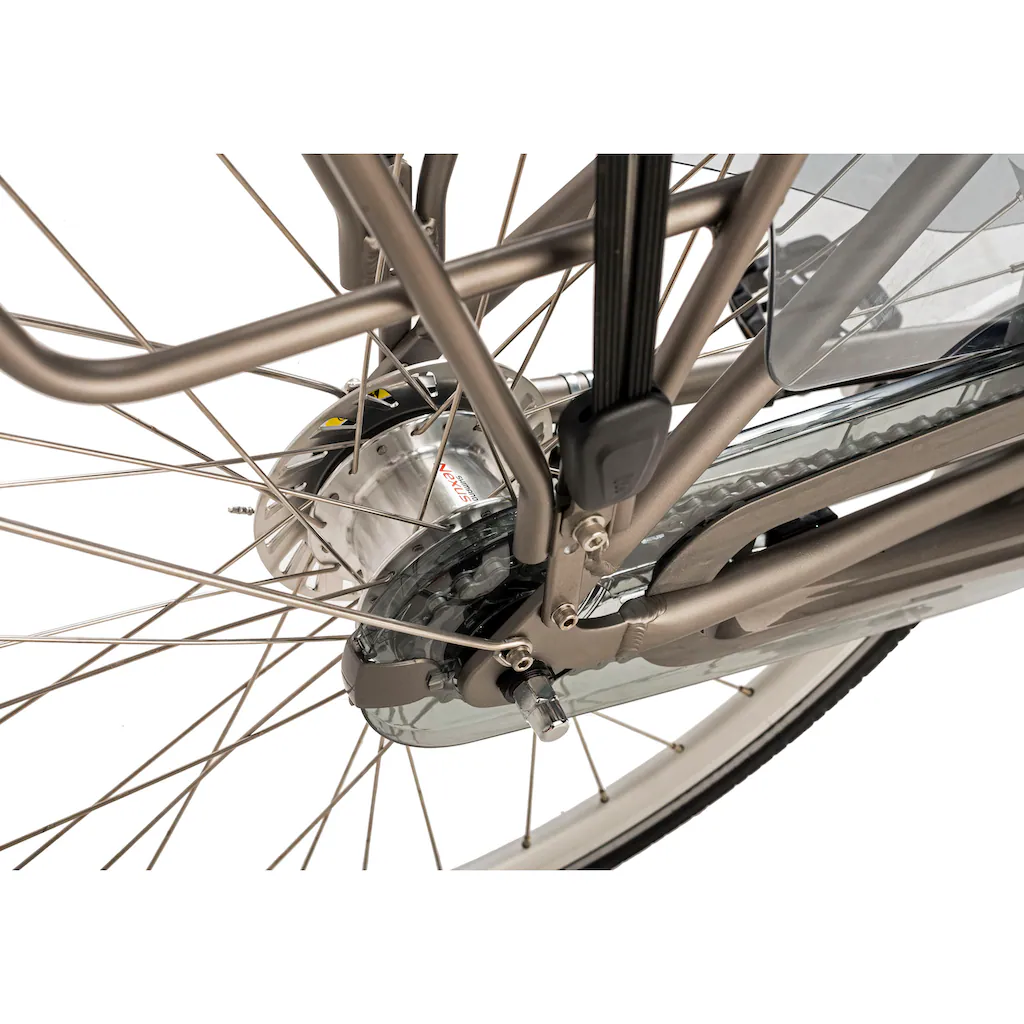VOGUE BIKE E-Bike »Basic« 7 Gang Shimano Nexus Frontmotor 250 W Pedelec Elektrofahrrad für Damen u. Herren Cityrad auf Rechnung kaufen Kostenloser Versand