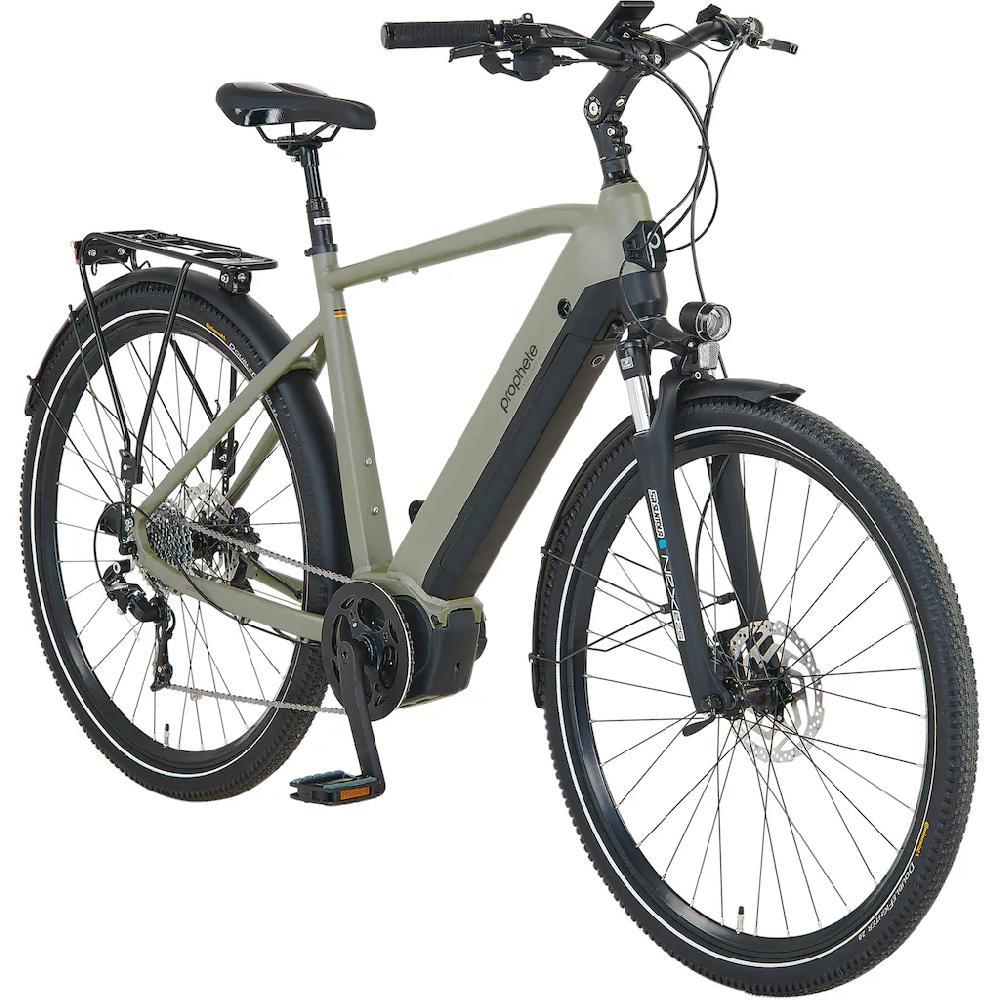 Prophete E-Bike »Entdecker 4.0« 10 Gang microSHIFT RD-M61S Mittelmotor 250 W Pedelec Elektrofahrrad für Herren Trekkingrad auf Raten Limitierter Zeitrabatt