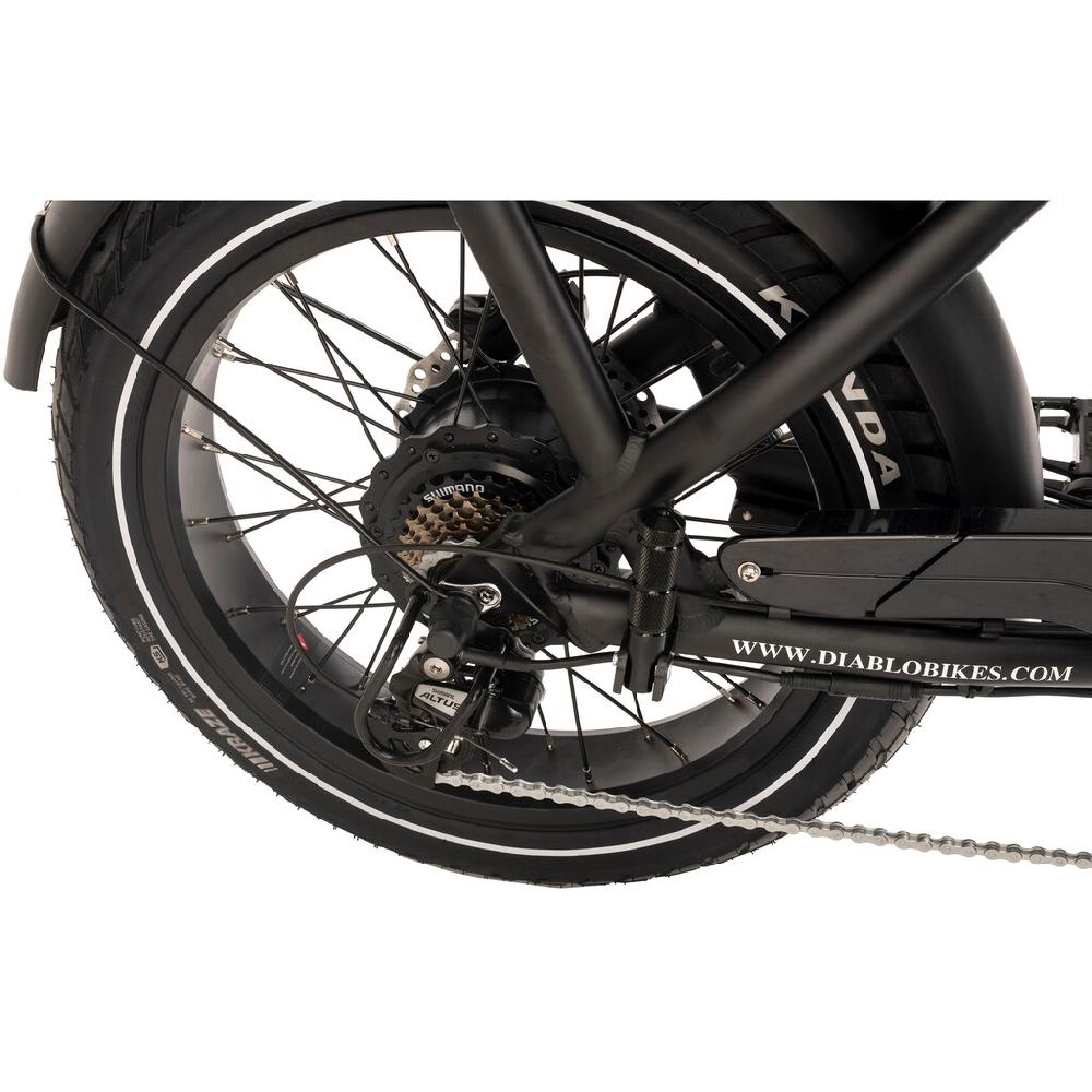 DIABLO BIKES E-Bike »X1« 7 Gang Shimano Tourney Heckmotor 250 W Pedelec Elektrofahrrad für Damen u. Herren Cityrad auf Rechnung Begrenztes Angebot