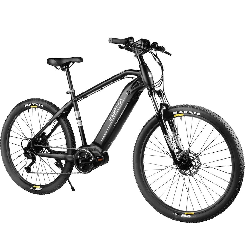 Maxtron E-Bike »MT 15X« 9 Gang Shimano Alivio Mittelmotor 250 W Pedelec Elektrofahrrad für Damen u. Herren MTB Mountainbike Saisonschlussverkauf