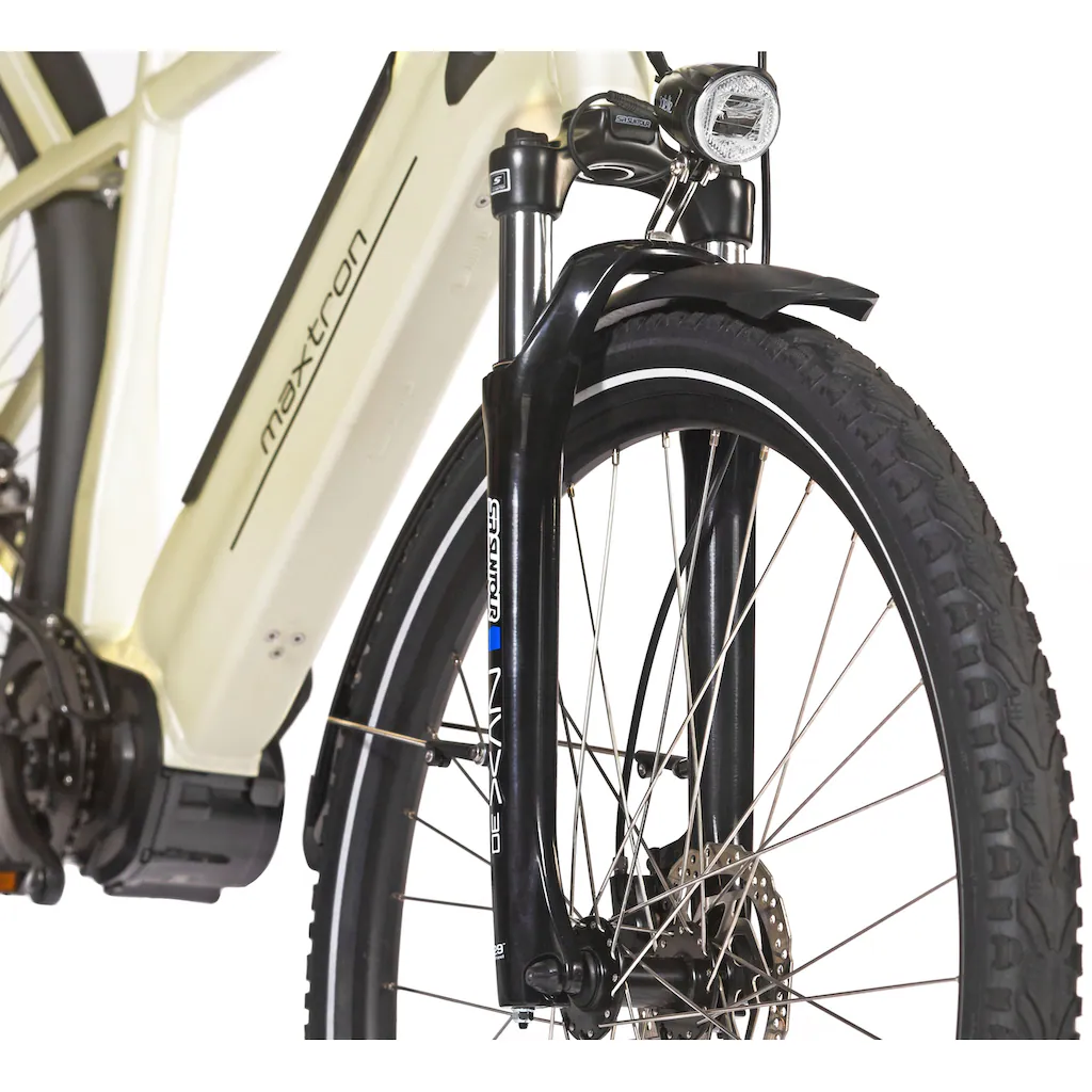Maxtron E-Bike »MTS 21X« 11 Gang Shimano Deore Mittelmotor 250 W Pedelec Elektrofahrrad für Damen u. Herren Cityrad auf Rechnung online bestellen Blitzangebot