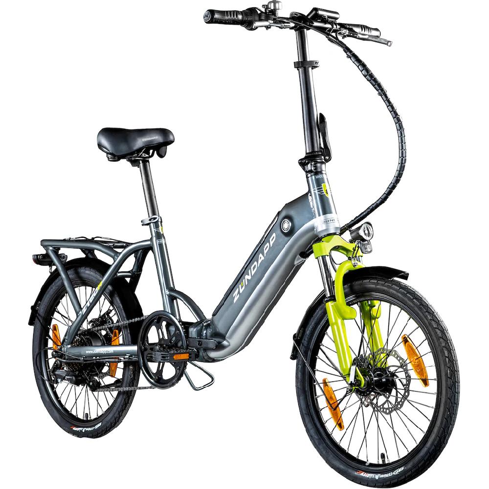 Zündapp E-Bike »ZT20R« 6 Gang Heckmotor 486 W Pedelec Elektrofahrrad für Damen u. Herren Faltrad auf Rechnung Große Rabatte