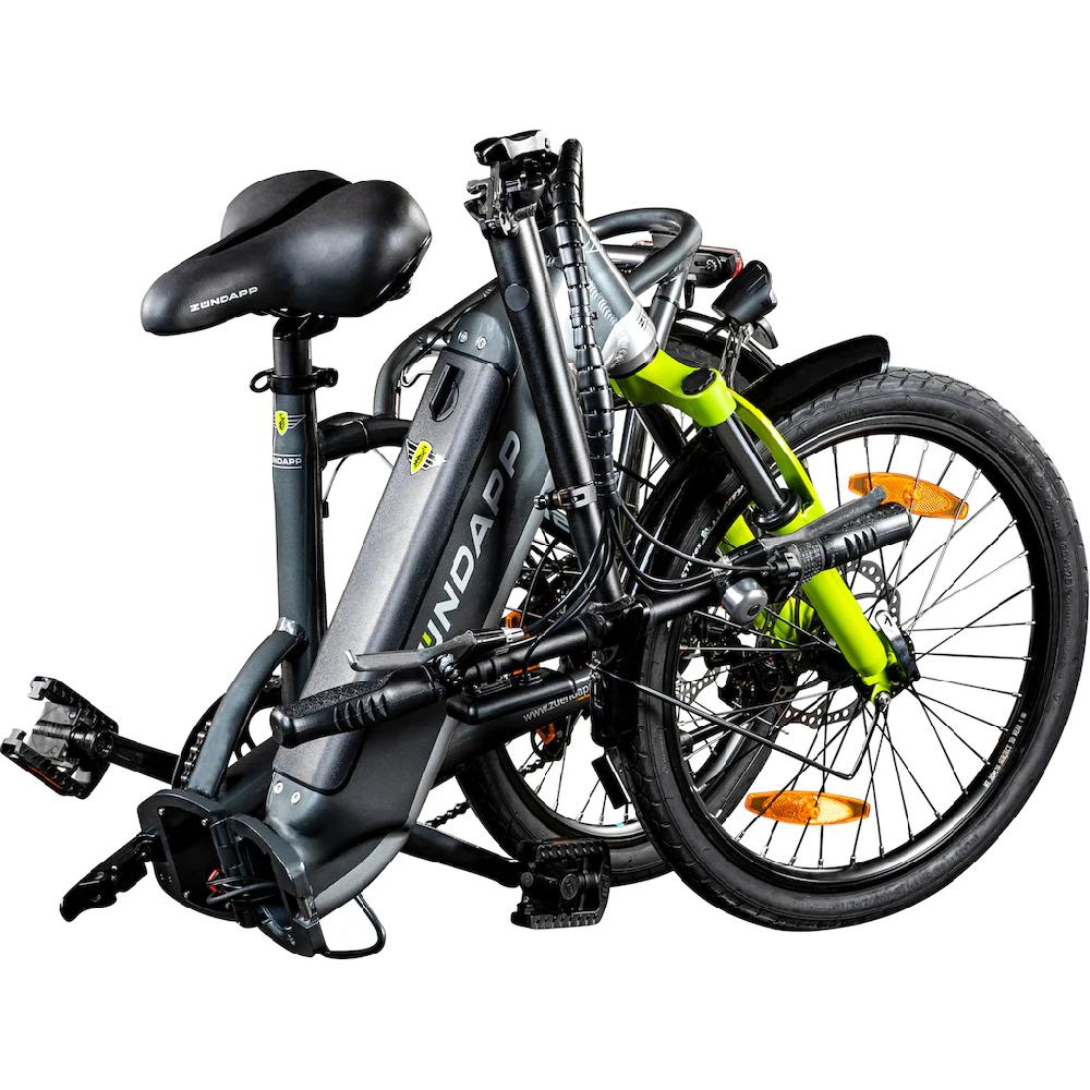 Zündapp E-Bike »ZT20R« 6 Gang Heckmotor 486 W Pedelec Elektrofahrrad für Damen u. Herren Faltrad auf Rechnung Große Rabatte