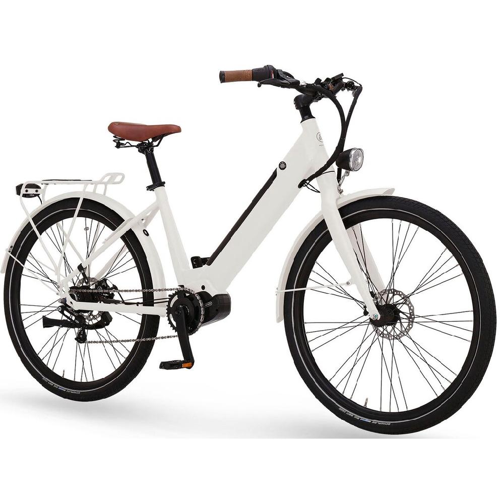eGO Movement E-Bike »City 25 Julia Wave 45 cm Weiß 28"« Enviolo Mittelmotor 250 W Pedelec Elektrofahrrad für Damen u. Herren Cityrad Bestseller