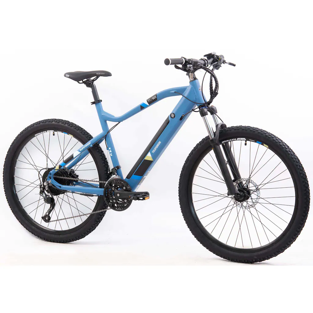 Telefunken E-Bike »Aufsteiger M923« 27 Gang Shimano Altus Heckmotor 250 W Pedelec Elektrofahrrad für Damen u. Herren MTB Mountainbike auf Rechnung kaufen Tägliche Deals