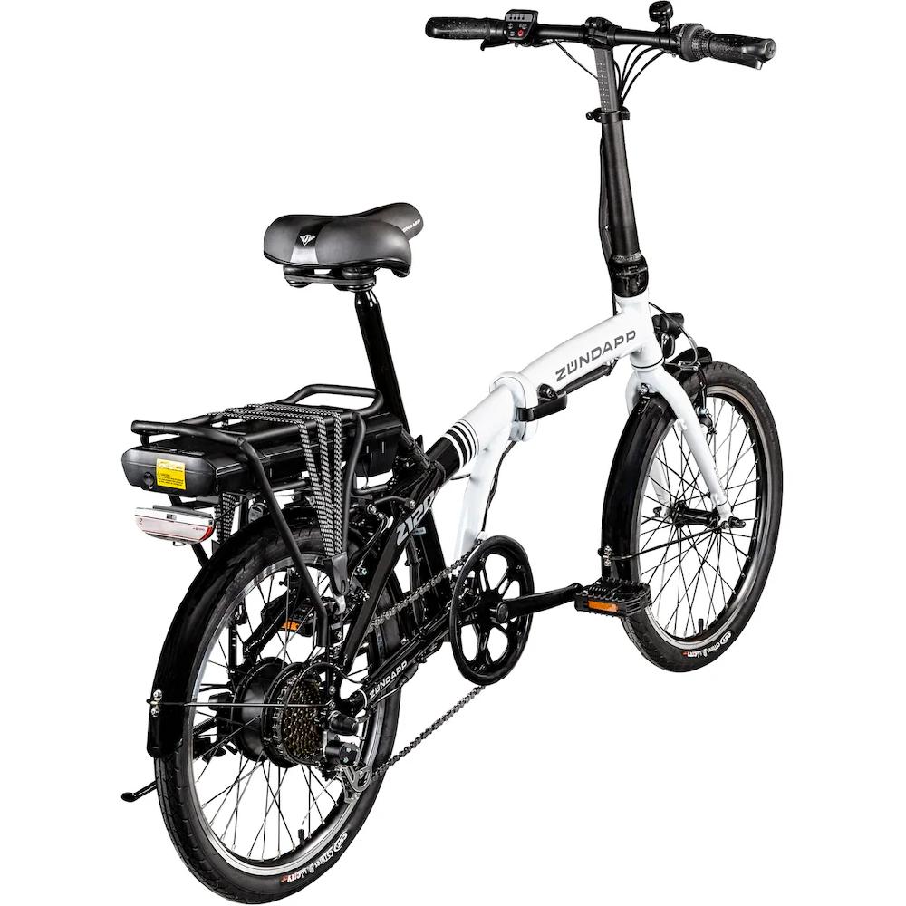 Zündapp E-Bike »Z120« 7 Gang Shimano Tourney Heckmotor 250 W Pedelec Elektrofahrrad für Damen u. Herren Klapprad auf Rechnung online kaufen Sonderangebot der Fabrik