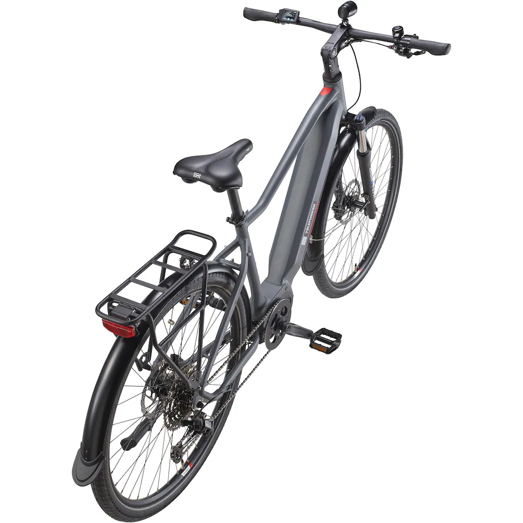 Telefunken E-Bike »SUV700« 10 Gang Shimano Mittelmotor 250 W (29 Zoll Straßenzulassung Scheibenbremsen) Pedelec Elektrofahrrad für Herren u. Damen Trekkingrad Cityrad auf Raten Bis zu 55% Rabatt